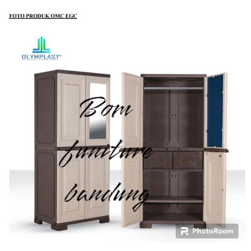 Lemari Plastik Olymplast OMC EGC Bandung