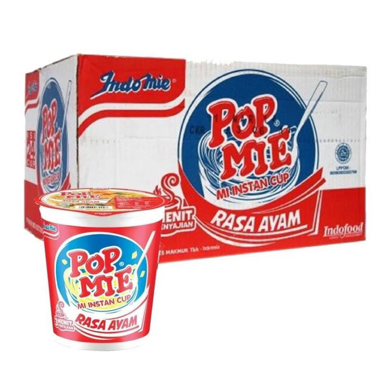 pop mie 1 dus (bisa mix)