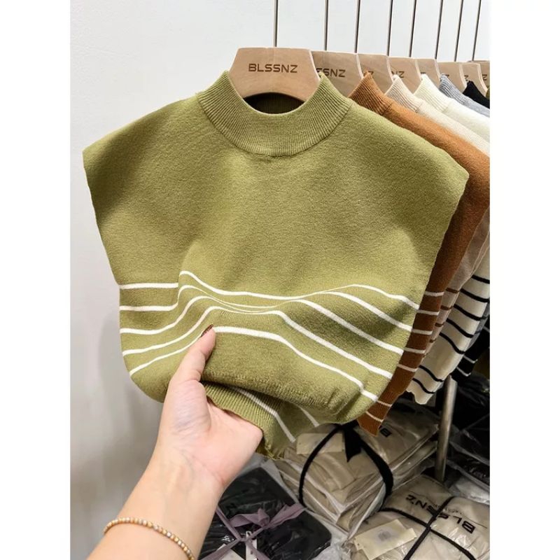 TANK TOP KNIT POLET / tank top rajut premium