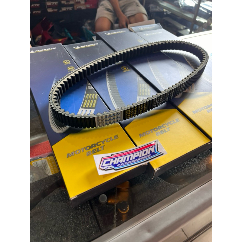 v belt michelin mio, beat, nmax, vario genio original