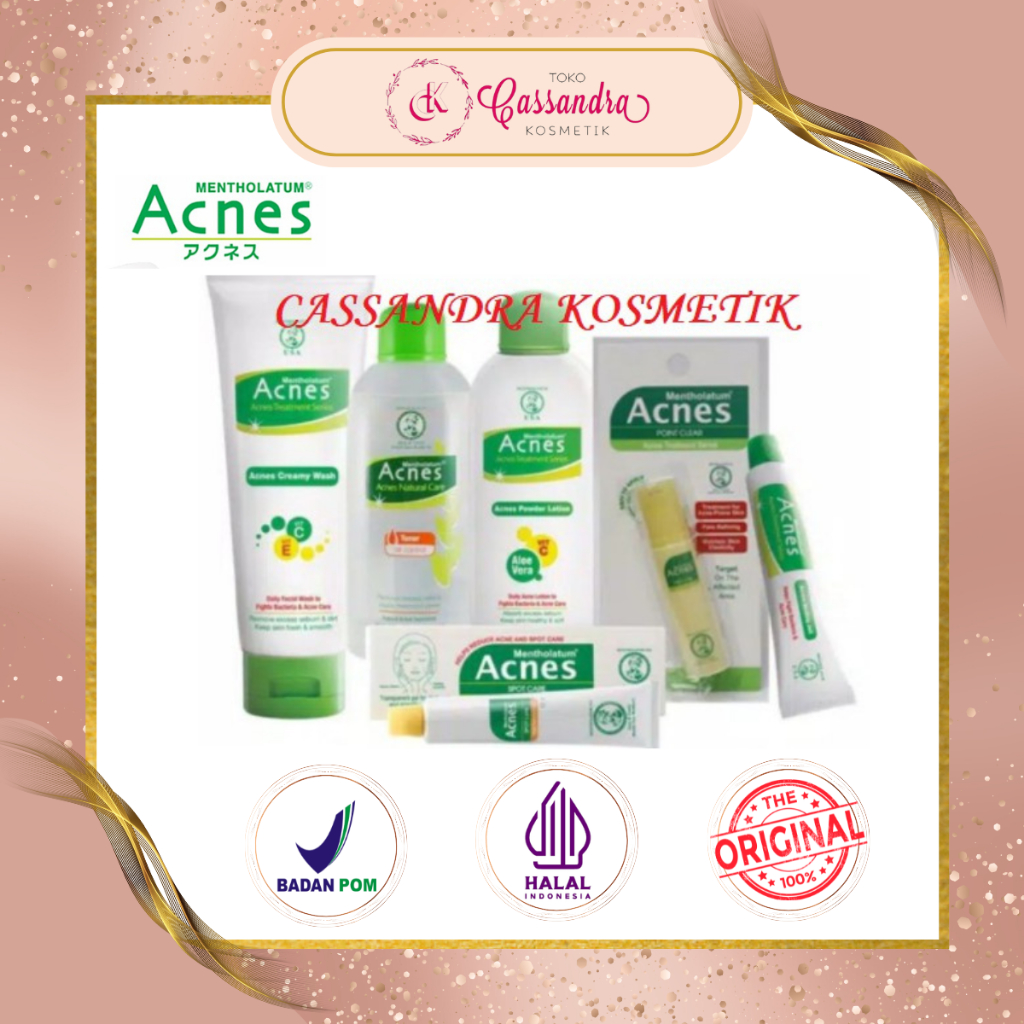 PAKET ACNES 6 IN1 - PAKET LENGKAP PENGHILANG JERAWAT