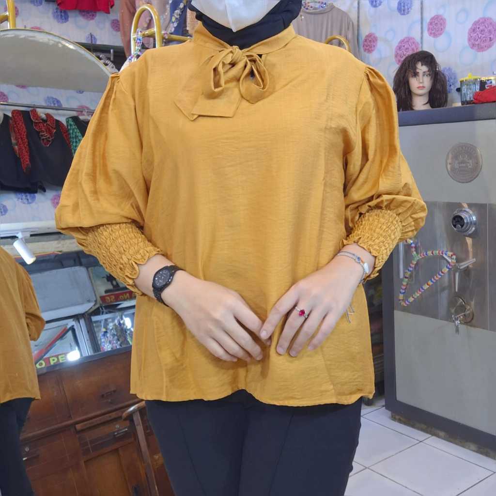 BLUS BABY DOLL PREMIUM/BLUS WANITA/BLUS POLO LINEN