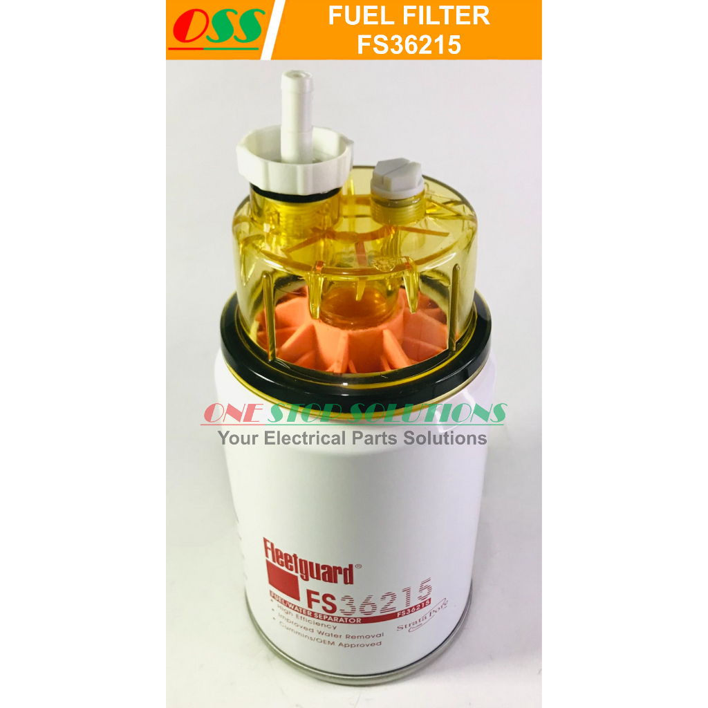 FUEL FILTER WATER SEPARATOR FLEETGUARD FS36215 FS 36215