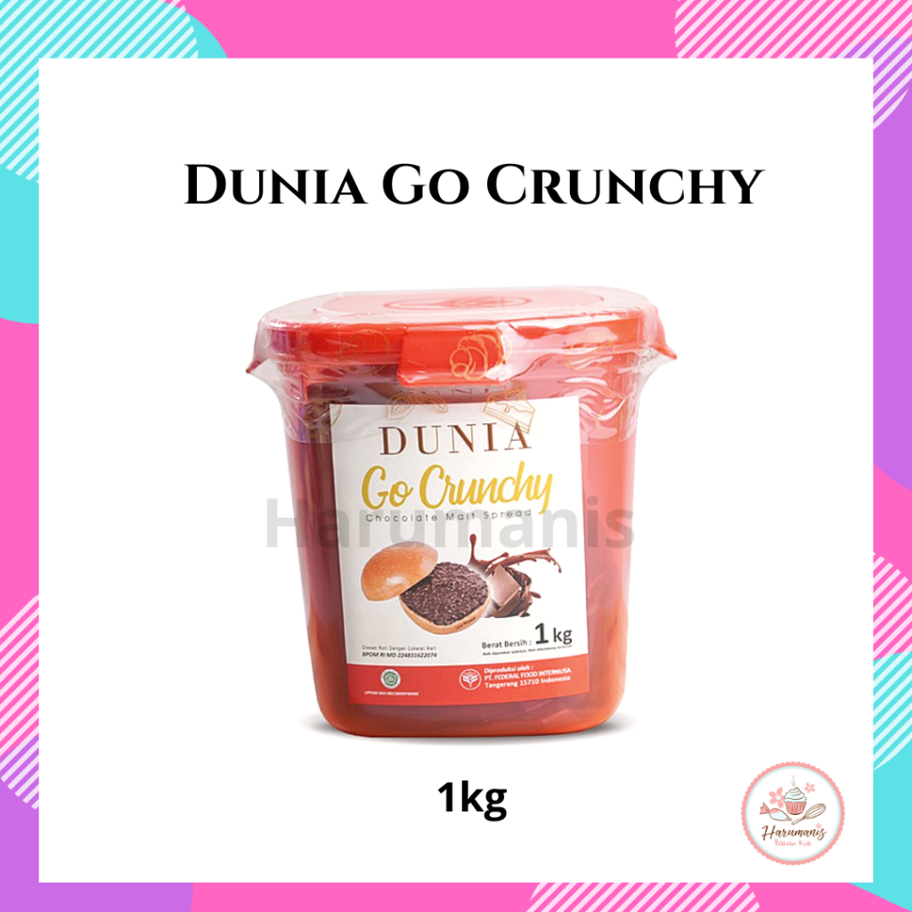 

Dunia Go Crunchy Chocolate Malt 1kg