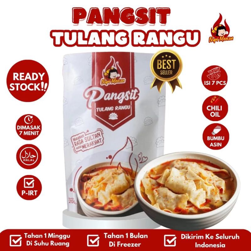 

PANGSIT TULANG RANGU NYAI MERCON