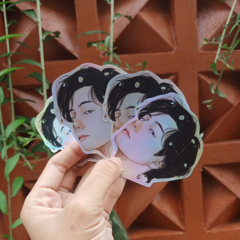 

Stiker V BTS