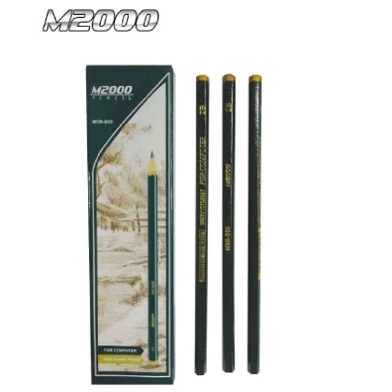 

Pensil 2b Hijau M2000