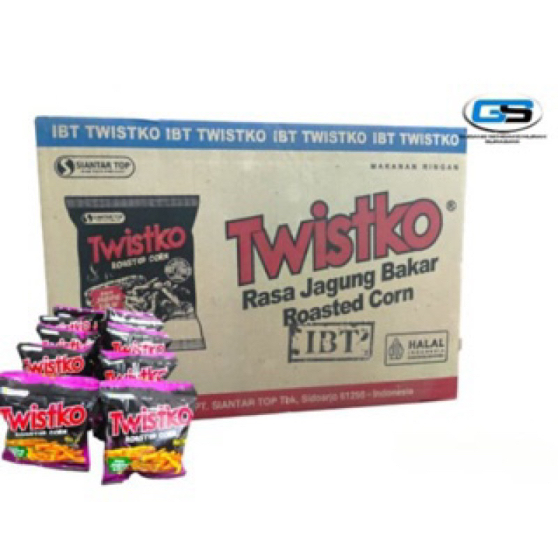 

twistko jagung bakar 1 dus isi 60pcs