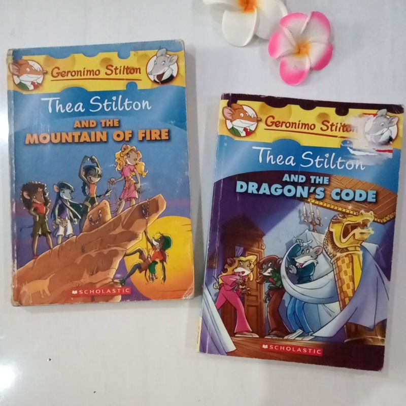 buku Geronimo stilton Thea stilton inggris bekas