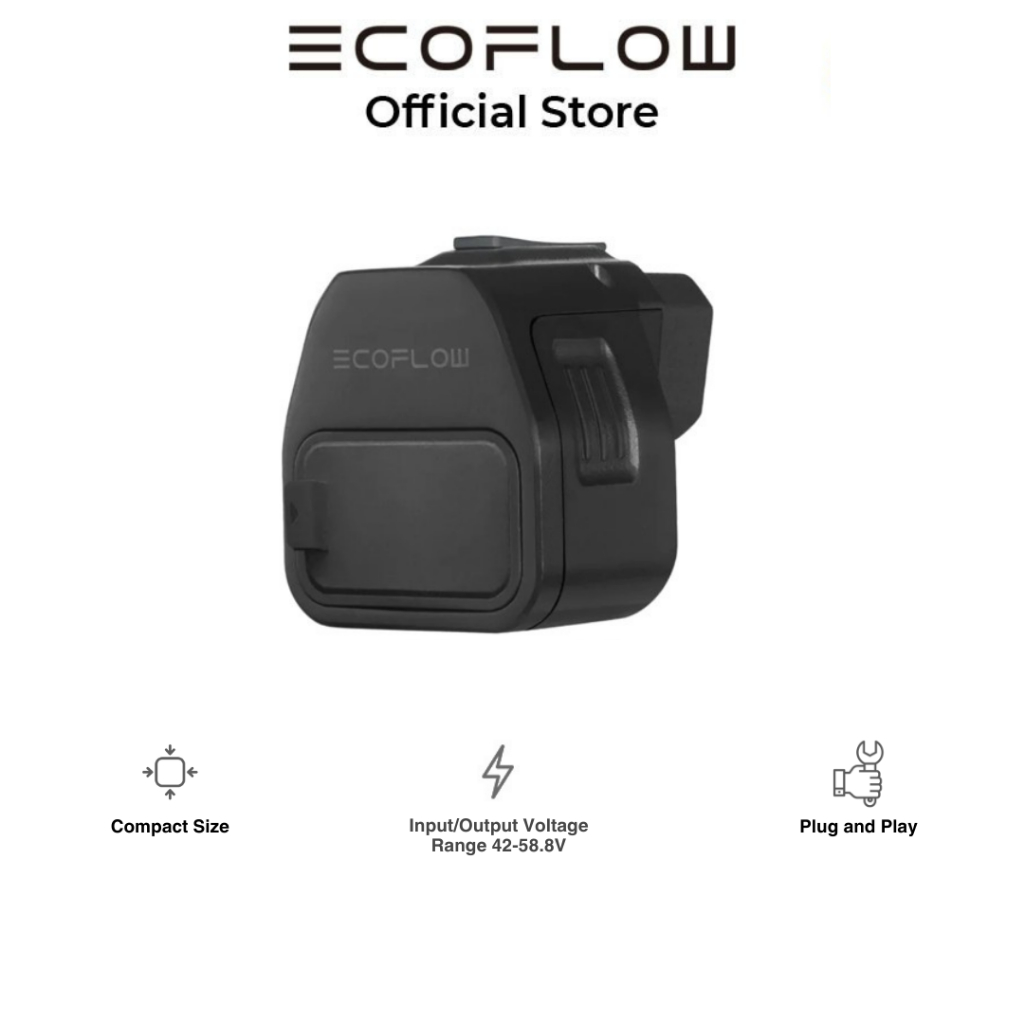 EcoFlow DELTA Pro Adaptor To Smart Generator Wave Portable AC