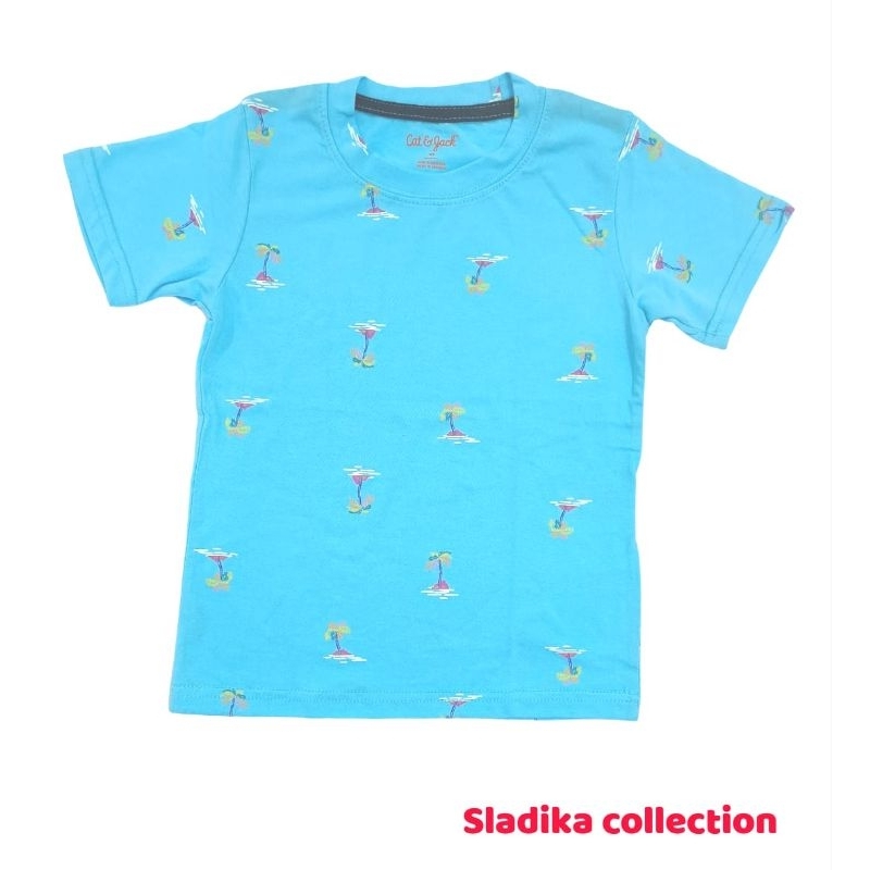 Kaos anak/kaos anak biru/kaos anak motif