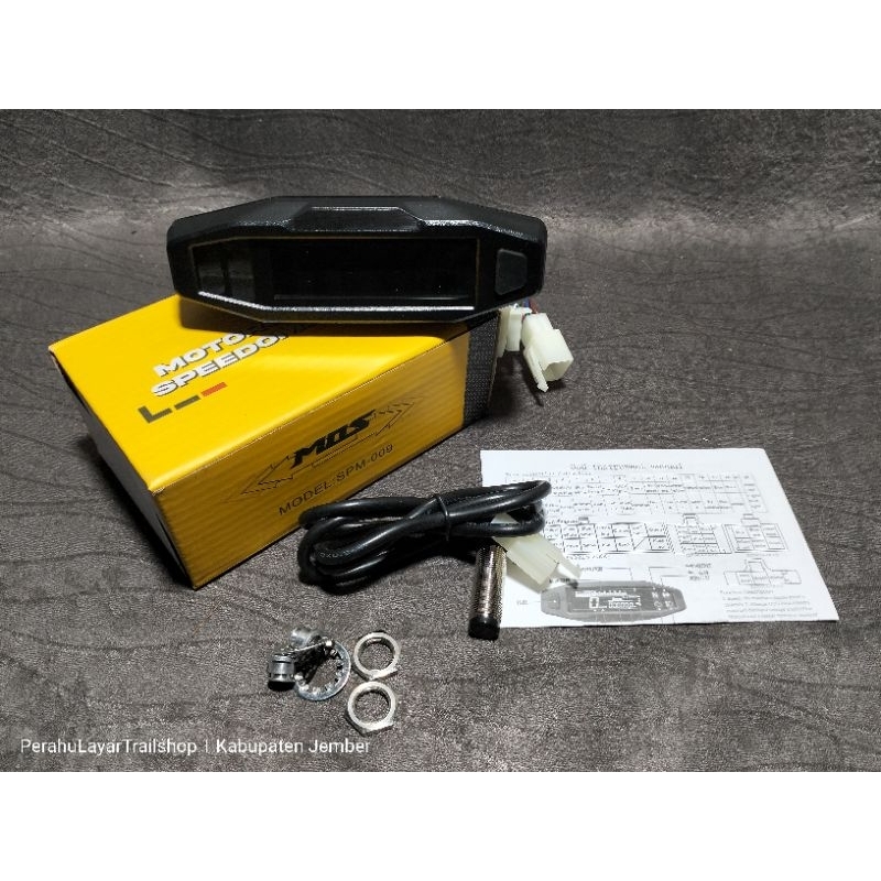 Spidometer full digital replika KTM komplit soket dan sensor kecepatan Speedometer Digital Koso Mini