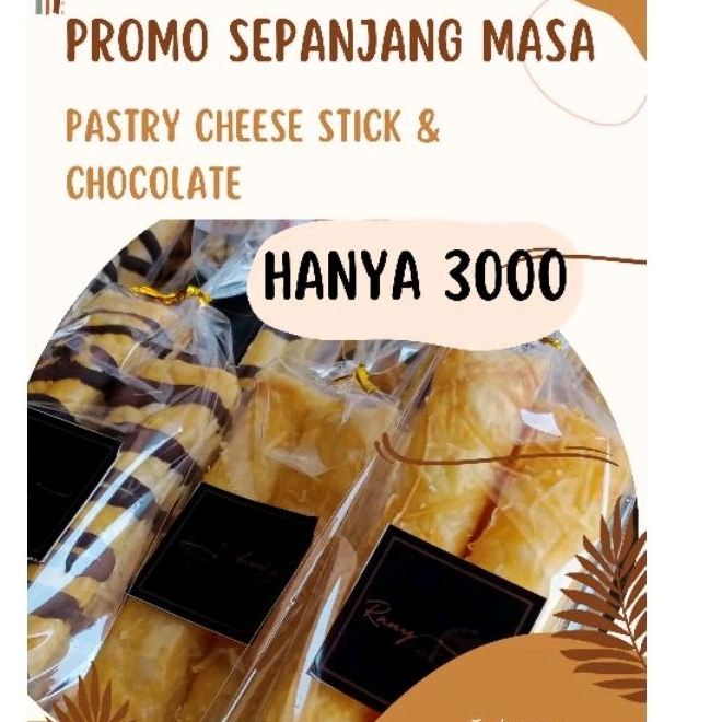 

stick pastry coklat dan keju