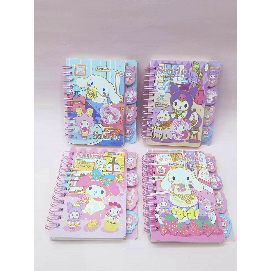 

Binder Note Sanrio Buku Notes Kecil Kuromi My Melody Cinnamon roll cinnamorolls buku tulis Premium