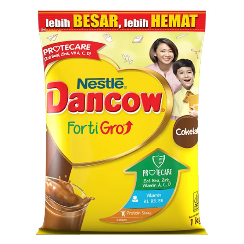 

DANCOW FORTIGRO COKELAT KEMASAN 1KG