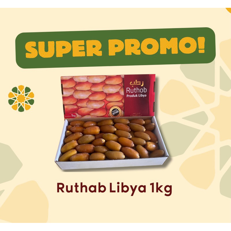 

TERMURAH RUTHAB LIBYA 1kg - Kurma Ruthob Kurma muda segar fresh asli libya beku