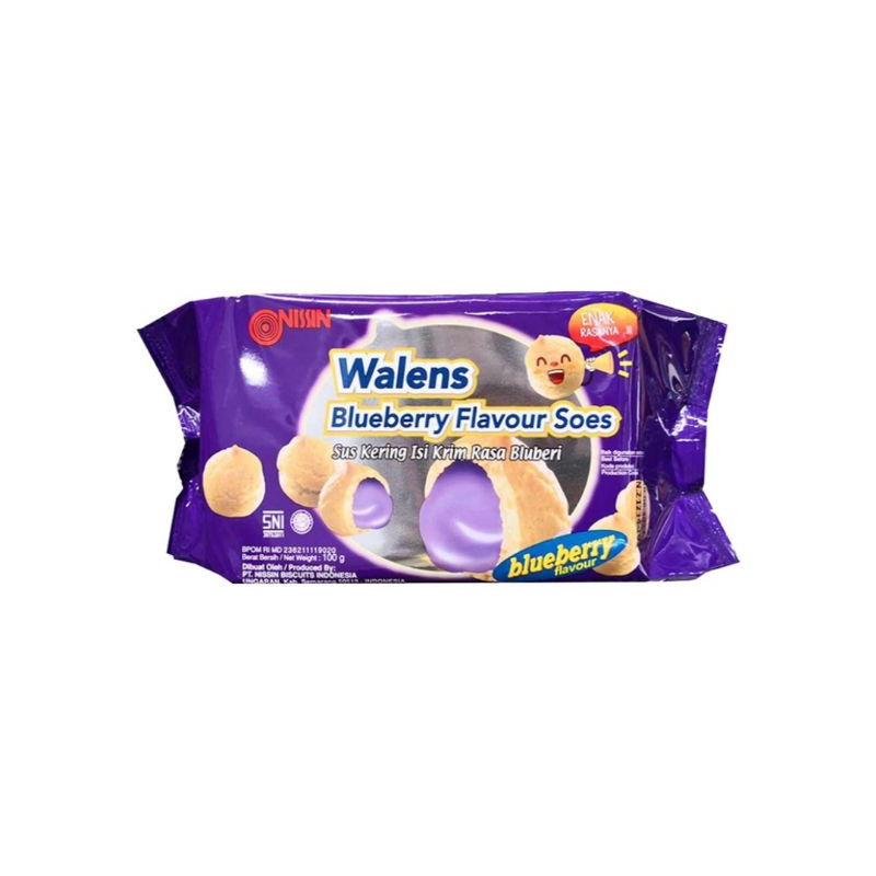 

Nissin Walens Blueberry Soes 100gr / Sus Kering