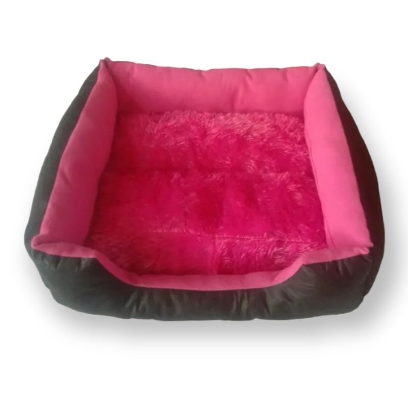 Petbed Kasur Kucing Kasur Anabul Kasur Tidur Anabul Alas Tidur Berbulu Hangat dan Lembut