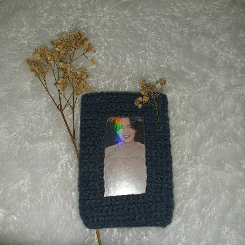RAJUT PHOTOCARD HOLDER / CROCHET PHOTOCARD HOLDER