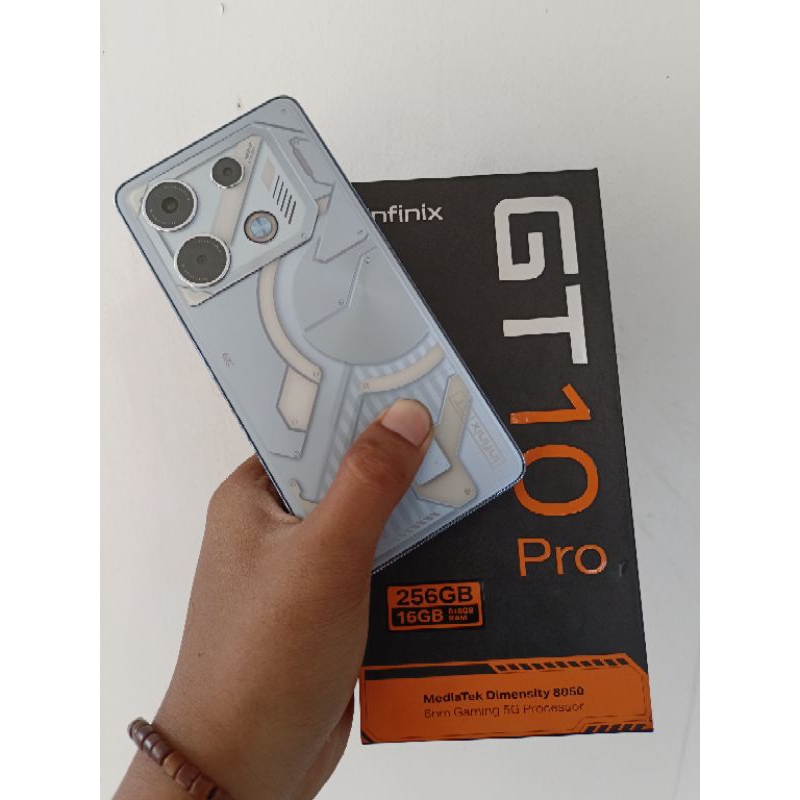 infinix gt 10 pro 5g 8/256 second lengkap mulus