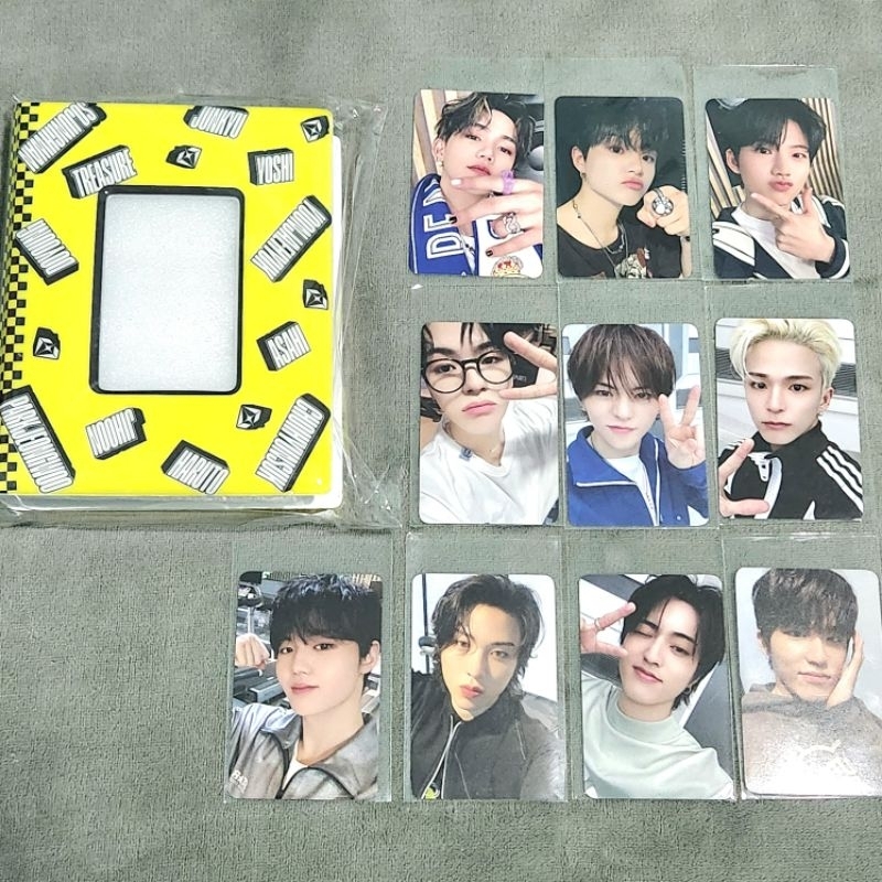 [SHARING] TREASURE Photocard / Binder Only - Official from 3rd Anniversary Binder Magazine hyunsuk j