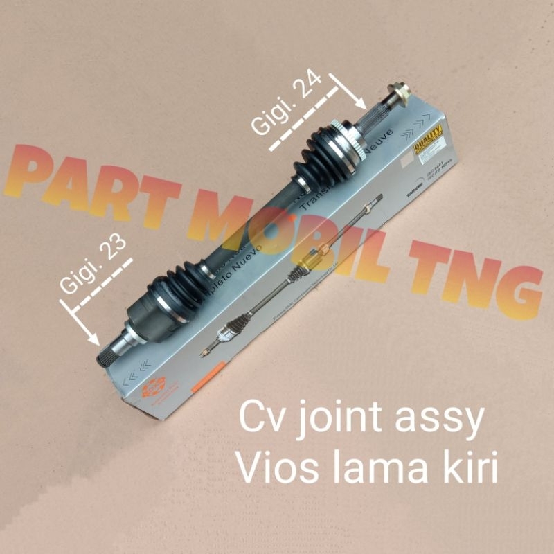 CV Joint Assy As Roda Kiri Toyota Vios Gen 1 2003-2007 Unifar