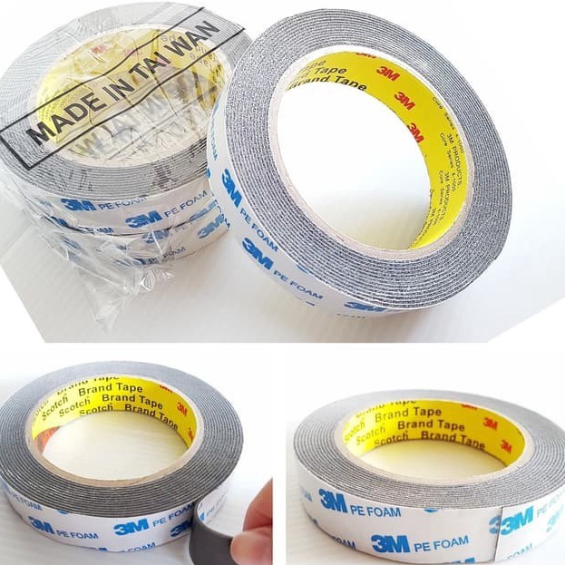 

Laris Double Tape 3M Putih PE Foam 1600 T White 20mm X 4Mtr ☌➜✥