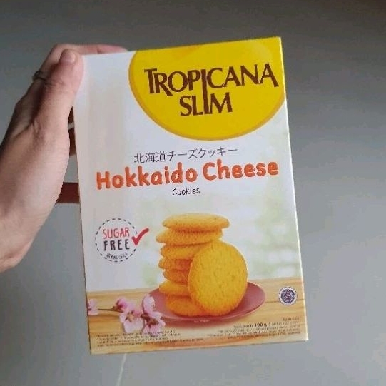 

Tropicana slim cookies HOKKAIDO CHEESE (sugar free) 100gr