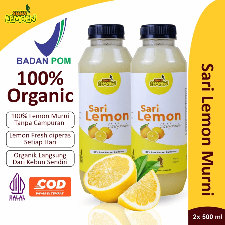 

1 Liter Fresh Sari Lemon Murni Jus Untuk Diet Pelangsing Badan Detox Alami Dengan Bahan Lemon California by Suur Lemoen ID 63