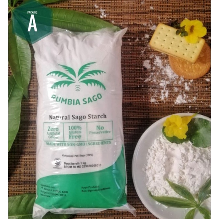 

[✑K66(] TEPUNG SAGU RUMBIA 1 KG Kualitas Terbaik