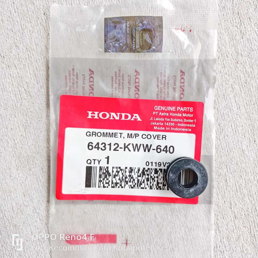 Karet Cover Body-Bodi Rangka Revo-Blade Supra-X 125 Supra-GTR Ori AHM