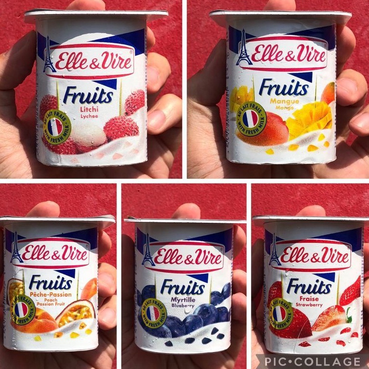 

L44ris Elle Vire Dessert Lacte | Yogurt Fruits 125gr Product Terkece