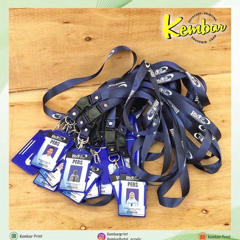 

[0RZ99] TALI LANDYARD BAHAN TISSUE COMPLETE FREE DESIGN TERMURAH Ready )┓