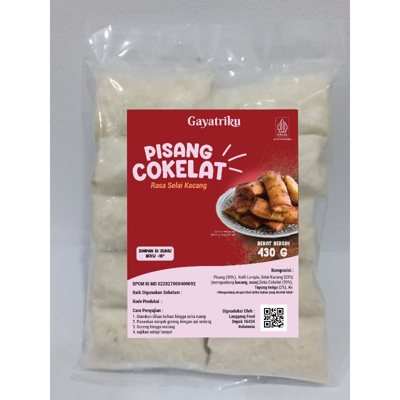 

PISANG COKLAT KACANG GAYATRI