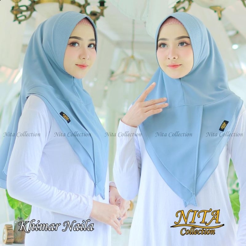 KHIMAR NAYLA ORIGINAL NITA COLLECTION CERUTY BABYDOLL PREMIUM