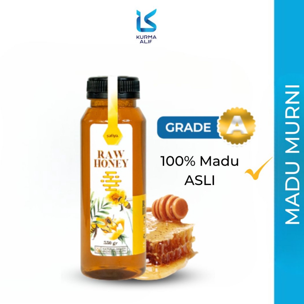 

VLLGA Madu Asli | Madu Murni 350 gr Safiya Herbal Premium Original Reeady Stok )人