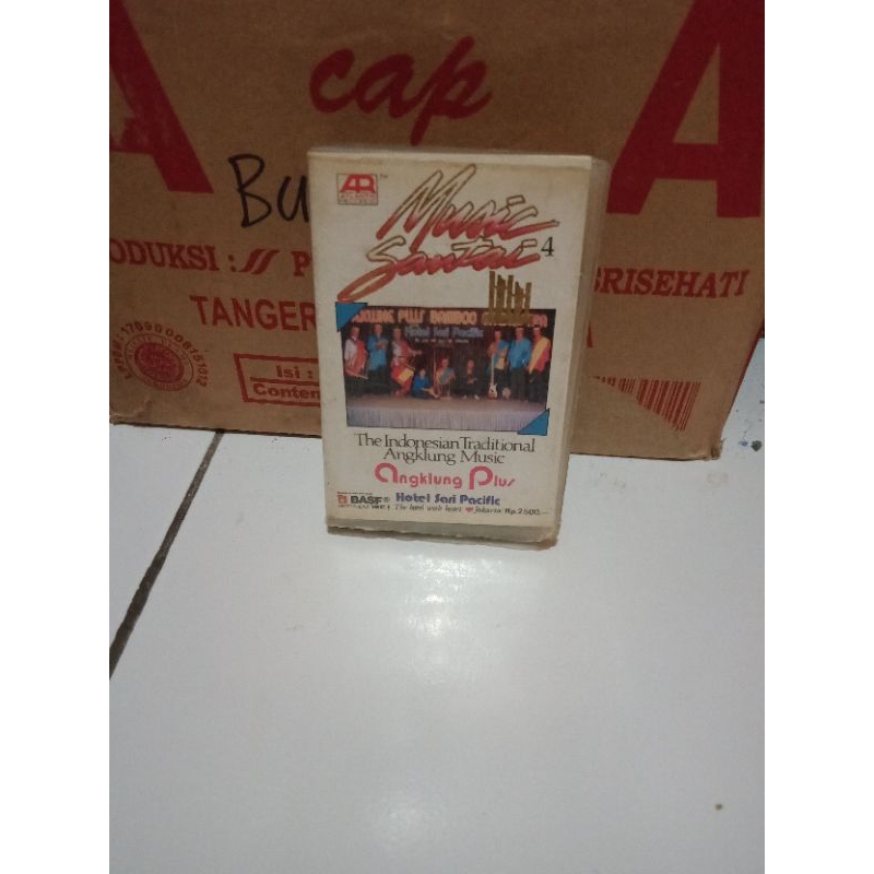 Kaset Music Santai Angklung Plus