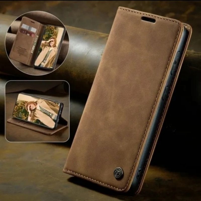 Case Samsung galaxy S23 Ultra/S22 ultra/S23 plus Leather wallet cover-Caseme dompet
