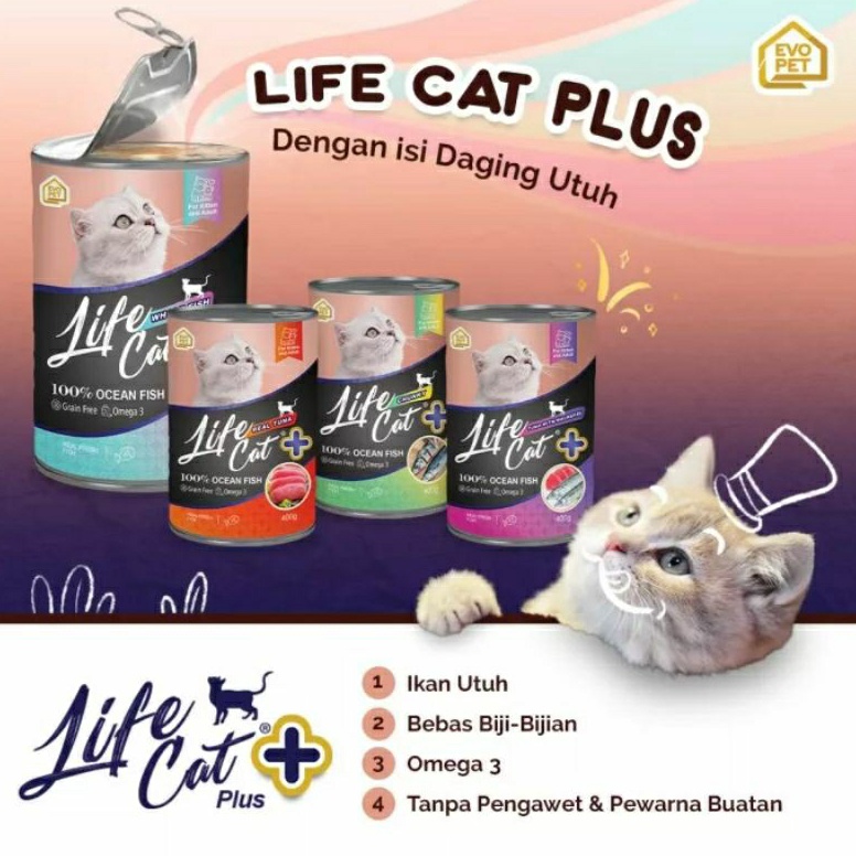 

KTBUD LIFE CAT KALENG PLUS 400 GRAM vrpd8