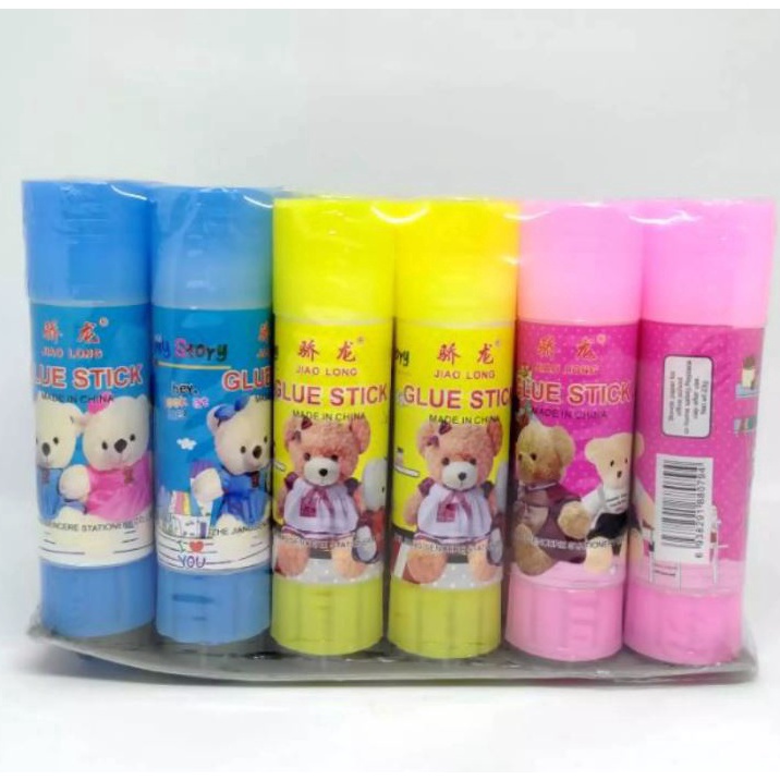 

VU44LM35 (24pc) LEM STIK KECIL 10 gram / GLUE STICK FANCY 10 GRAM / LEM MURAH FANCY / LEM KERTAS NON TOXIC 69
