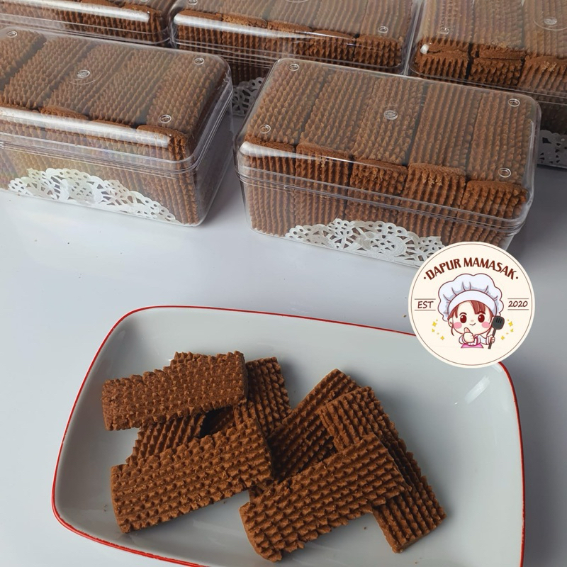 

DM - Kue Kering Semprit Coklat Jadul / Cookies Coklat / Kue Kering Coklat
