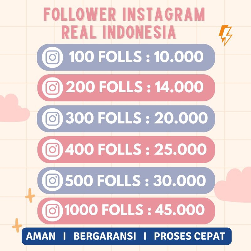 Followers Instagram Real Aktif Indonesia Permanen