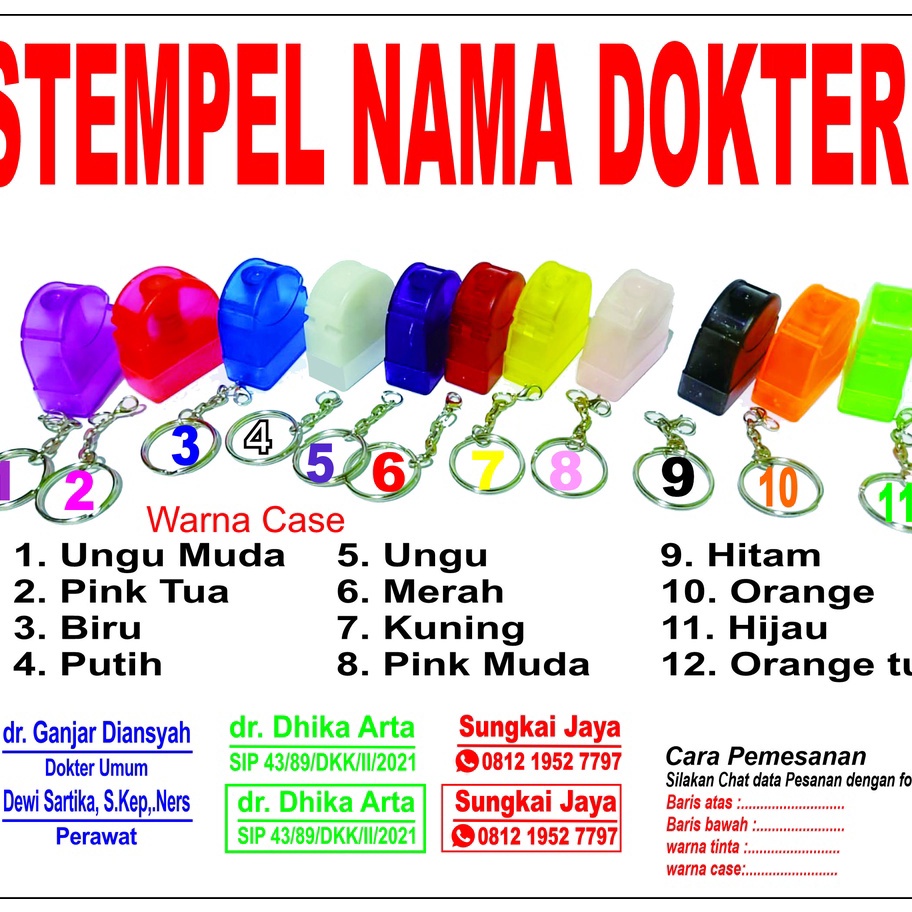 

Baru Stempel nama dokter ➳➵✻