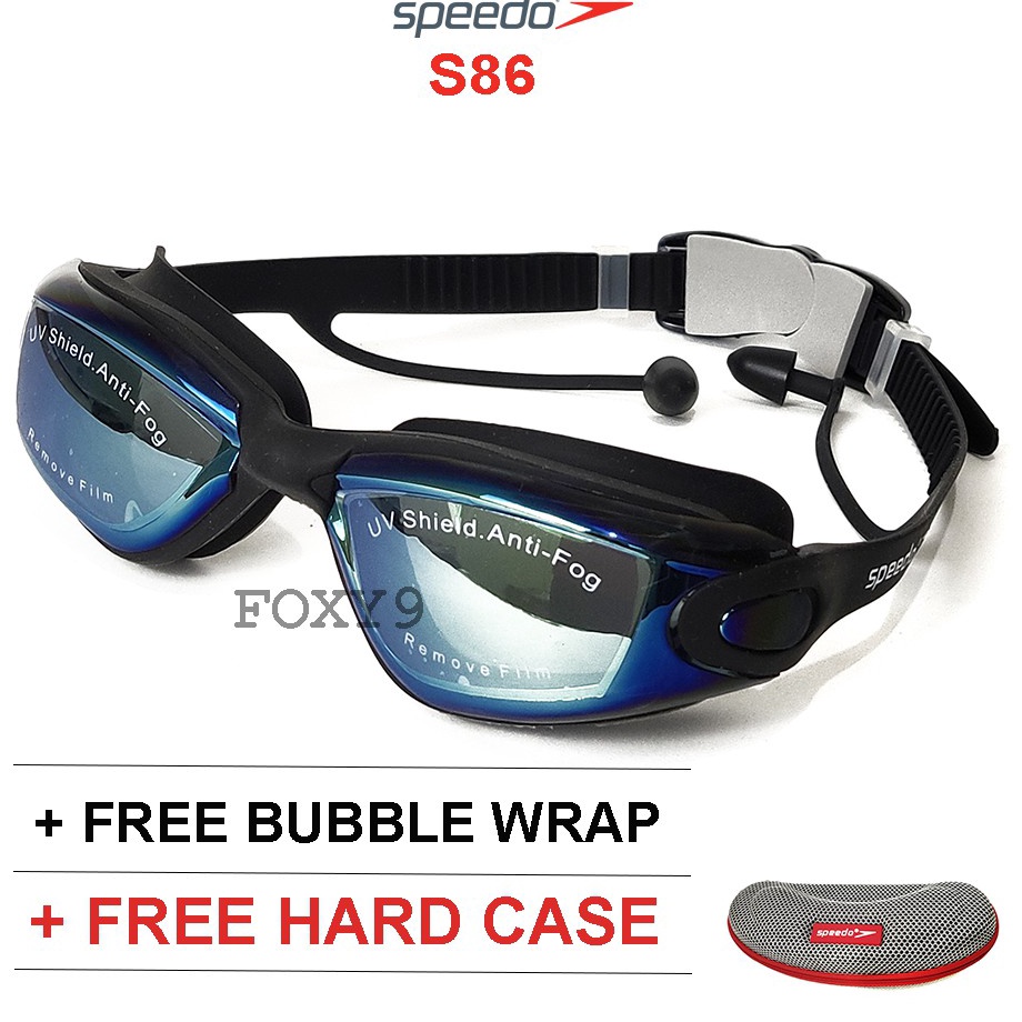 Murah S86 Kacamata Renang S86 Anti Fog & UV ➞✧✴