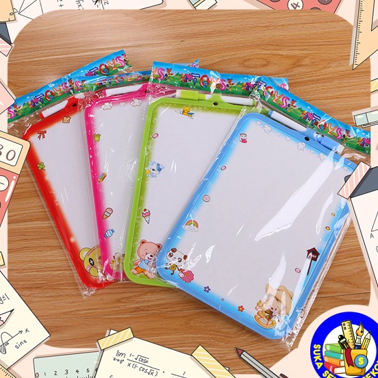 

Big Sale Papan Tulis Mini 16x20cm / Colurful White Board AT0003 ☋➔✰✪