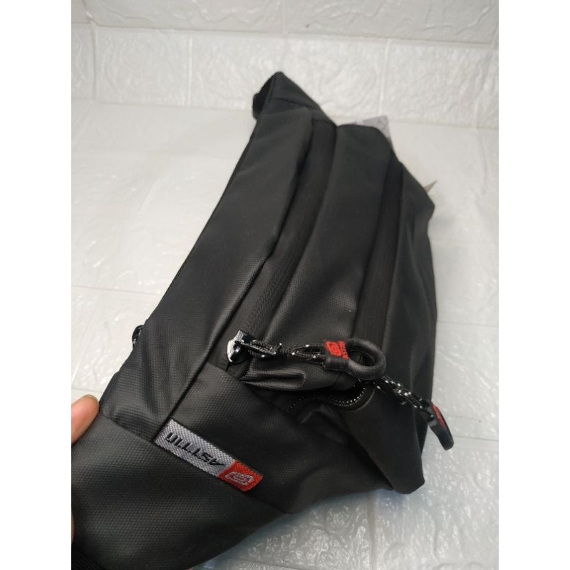 ASSTIN || Waist Bag pria original AsstinWaterproof||Tas Slempang Pria