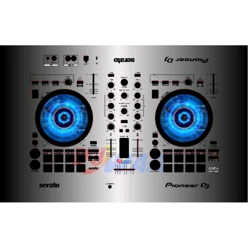 Stiker pelindung alat DJ musik DDJ-SB3 pioneer