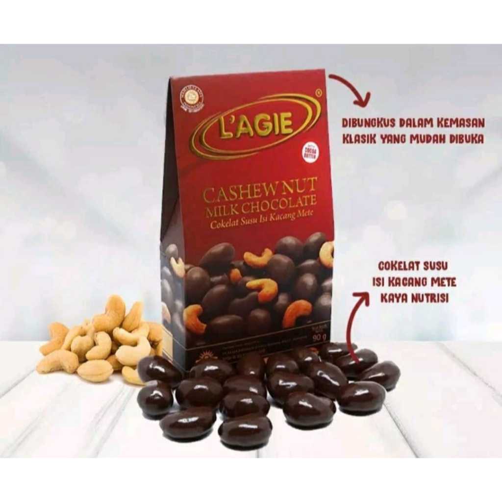 

.Coklat Lagie Cashew Nut Milk Chocolate 90gr (DS Bgr)