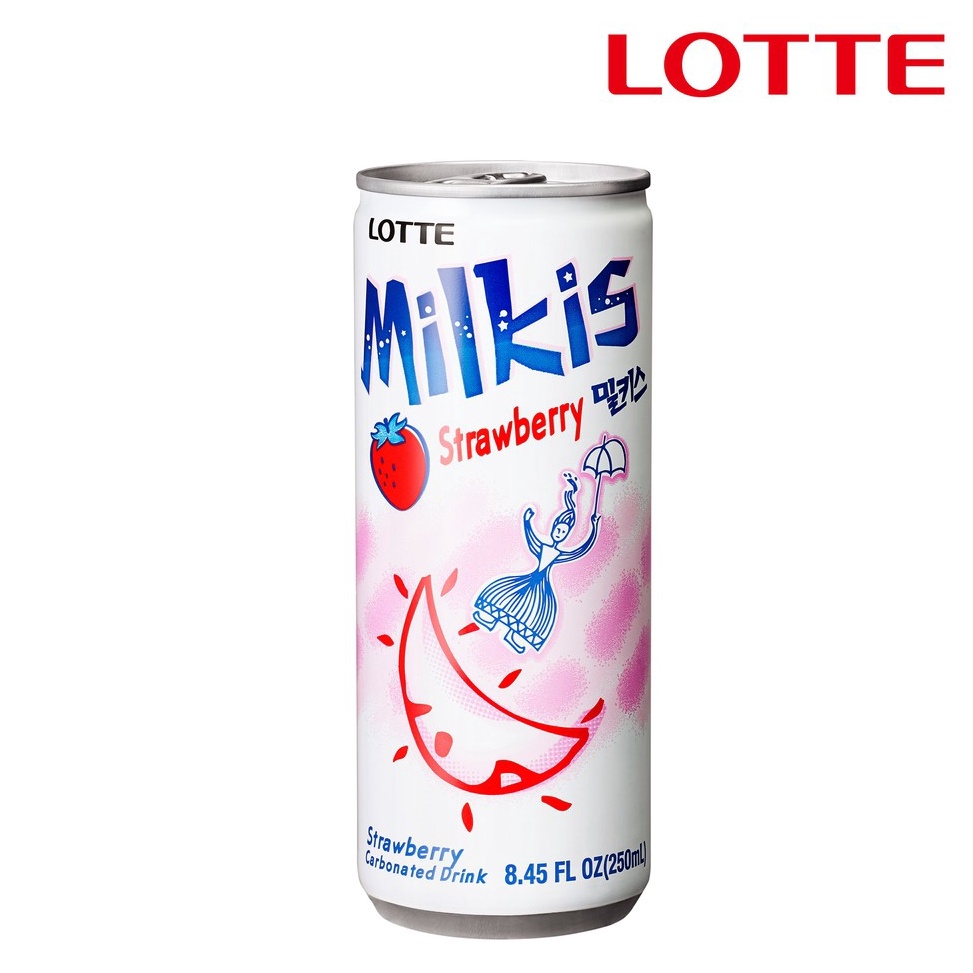 

[☃A31➢] Lotte Chilsung - Milkis Strawberry Impor Terbaru