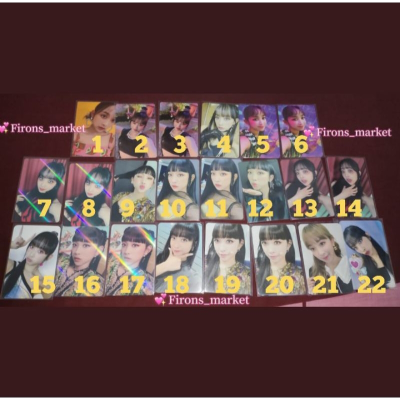 OFFICIAL PHOTOCARD DITA KARANG SECRET NUMBER (PC ALBUM/POB)